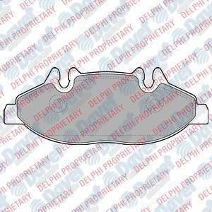 DELPHI LP1947 Fren Balatasi On (164mm) Vito (639) Viano 03-